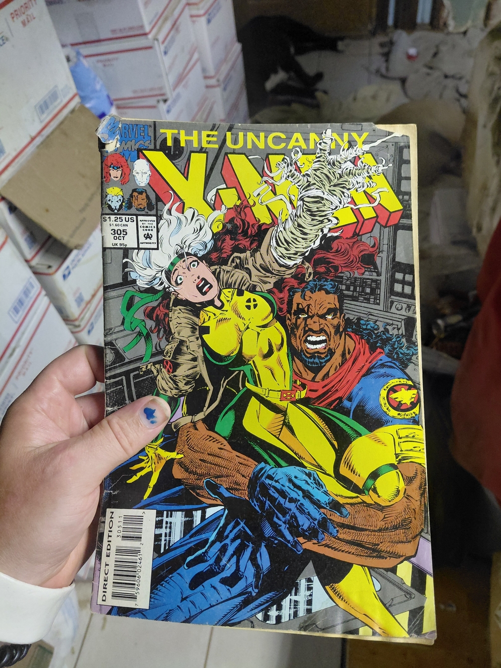 copy of X-Men #48 (X-Men Deluxe: Divided Minds, published by Marvel Comics in Ja